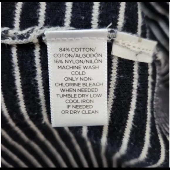 ~HOST PICK~Loft Belted Drape Front Open Cardigan Size XS Petite - Picture 6 of 6